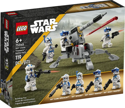 LEGO 75345 Star Wars: Bojni paket klonskih bojevnikov 501. enote