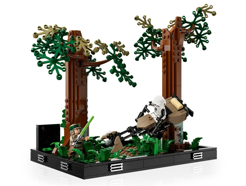 LEGO Star Wars 75353 Diorama Lov z dirkalniki na Endorju