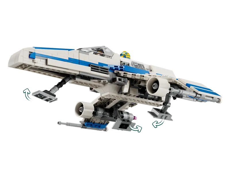 Lego Star Wars 75364 Novorepubliški E-Wing proti Shin Hatijinemu Starfighterju