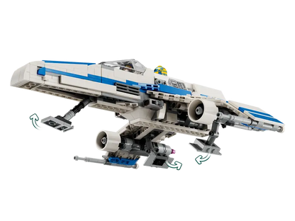 Lego Star Wars 75364 Novorepubliški E-Wing proti Shin Hatijinemu Starfighterju