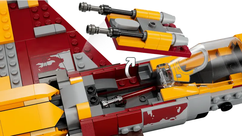 Lego Star Wars 75364 Novorepubliški E-Wing proti Shin Hatijinemu Starfighterju