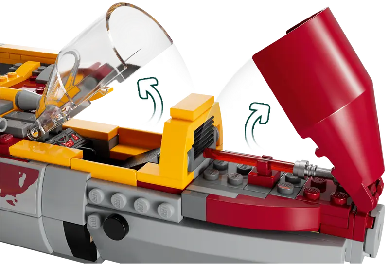 Lego Star Wars 75364 Novorepubliški E-Wing proti Shin Hatijinemu Starfighterju