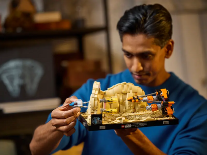 Lego Star Wars 75380 Diorama Mos Espa Podrace