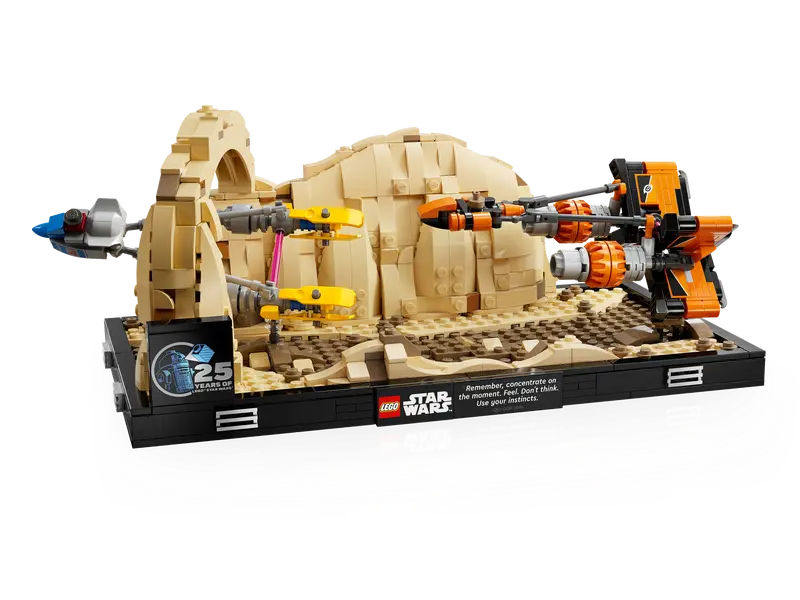 Lego Star Wars 75380 Diorama Mos Espa Podrace