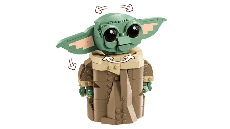 Lego Star Wars 75403 Grogu z lebdilnim vozičkom