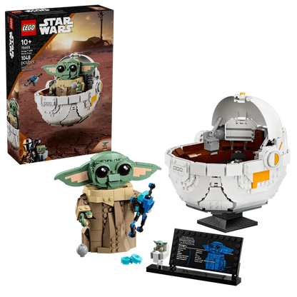 Lego Star Wars 75403 Grogu z lebdilnim vozičkom