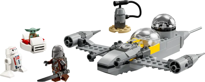 Lego Star Wars 75410 Mandojev in Grogujev N-1 zvezdni lovec