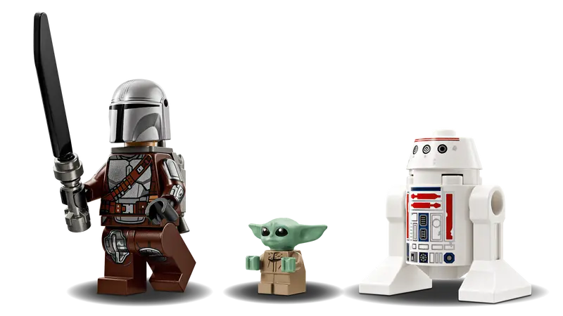 Lego Star Wars 75410 Mandojev in Grogujev N-1 zvezdni lovec