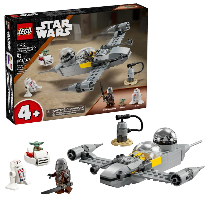 Lego Star Wars 75410 Mandojev in Grogujev N-1 zvezdni lovec