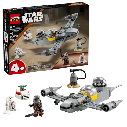 Lego Star Wars 75410 Mandojev in Grogujev N-1 zvezdni lovec