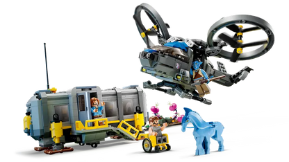 Lego Avatar 75573 Lebdeče gore: Mesto 26 in RDA Samson