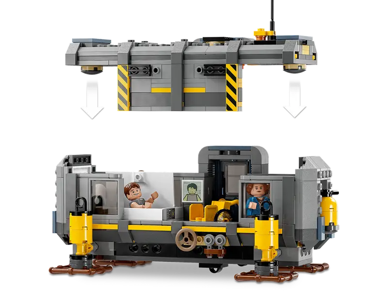 Lego Avatar 75573 Lebdeče gore: Mesto 26 in RDA Samson