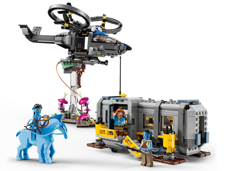 Lego Avatar 75573 Lebdeče gore: Mesto 26 in RDA Samson
