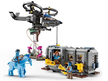 Lego Avatar 75573 Lebdeče gore: Mesto 26 in RDA Samson