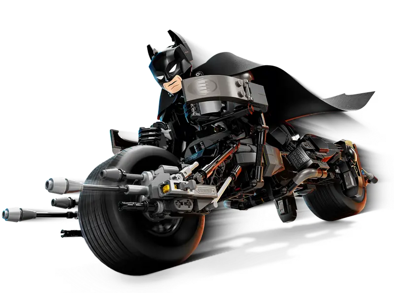 Lego Super Heroes 76273 Konstrukcijska figura Batman in netopirski-pod-motor
