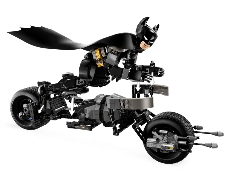 Lego Super Heroes 76273 Konstrukcijska figura Batman in netopirski-pod-motor