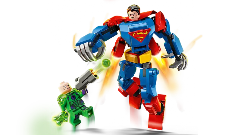 Lego Super Heroes 76302 Supermanov robotski oklep proti Lexu Luthorju