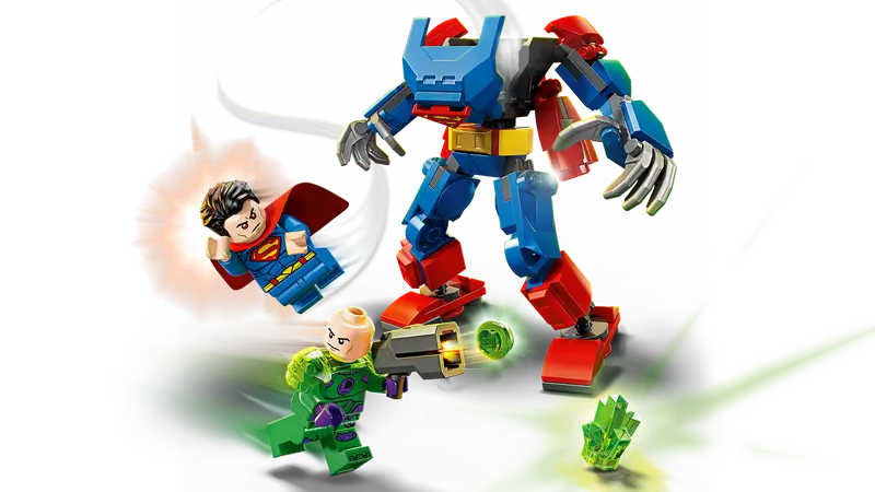 Lego Super Heroes 76302 Supermanov robotski oklep proti Lexu Luthorju