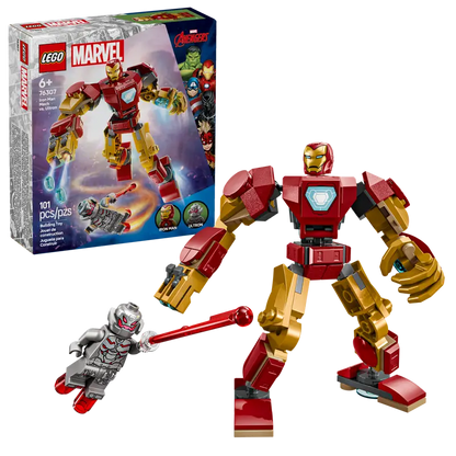 Lego Super Heroes 76307 Robotski oklep Iron Man proti Ultronu