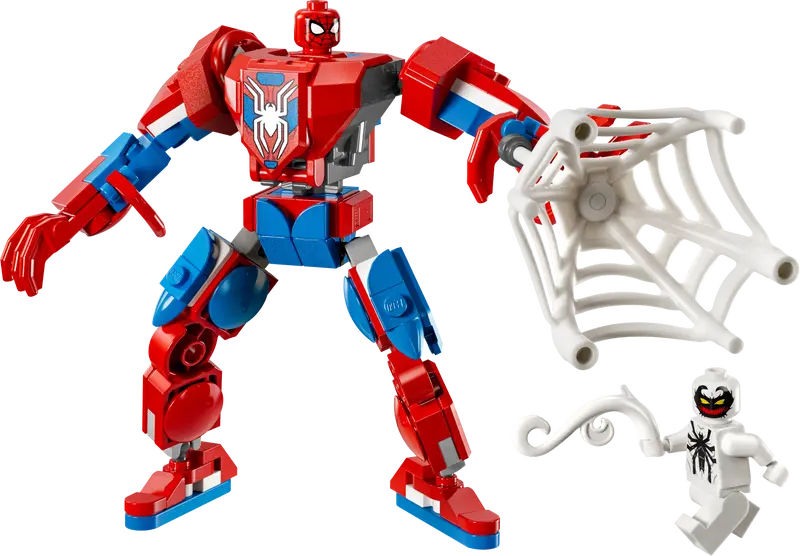 Lego Super Heroes 76308 Robotski oklep Spider-Man proti Anti-Venomu