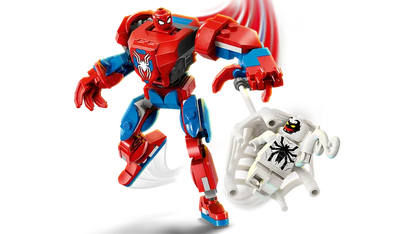 Lego Super Heroes 76308 Robotski oklep Spider-Man proti Anti-Venomu