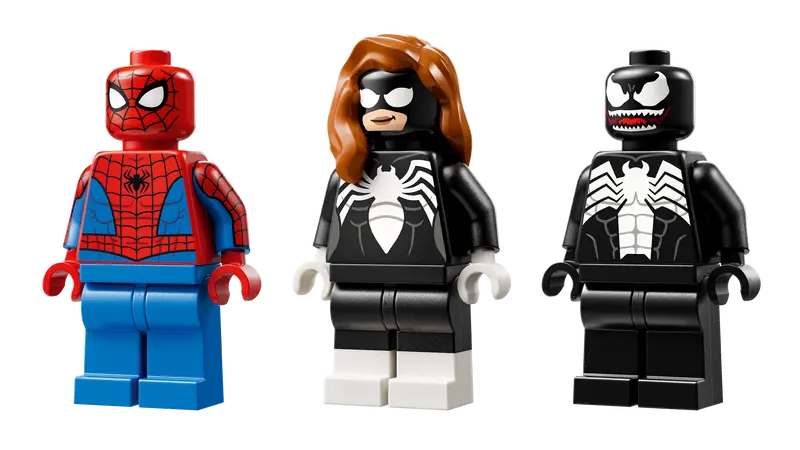 Lego Super Heroes 76309 Spider-Man proti Venomovemu avtu z močnim motorjem