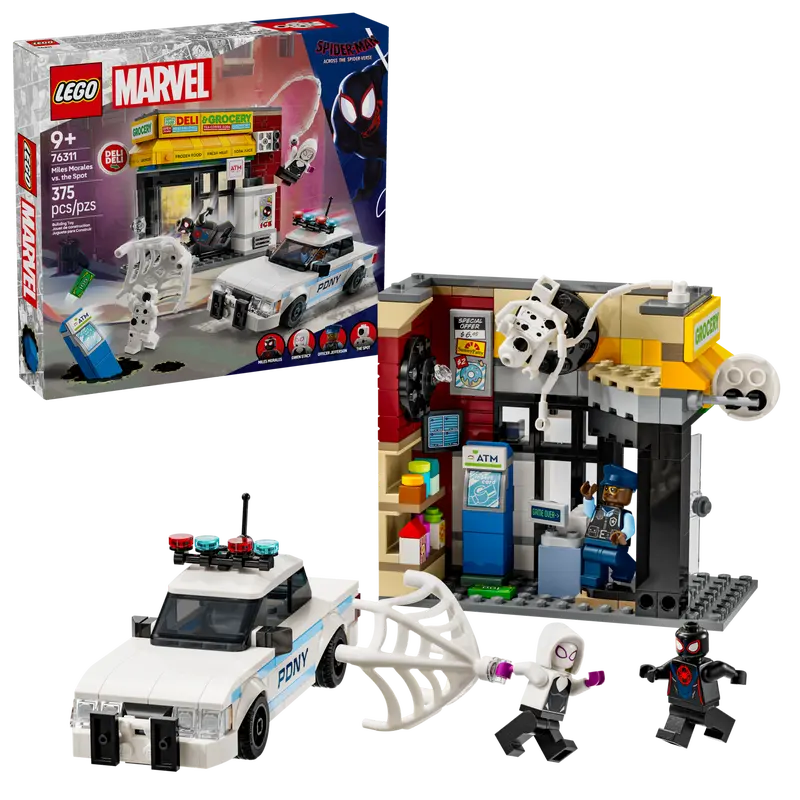 Lego Super Heroes 76311 Spider-Verse: Miles Morales proti Spotu