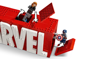 Lego Super Heroes 76313 Logotip in minifigure MARVEL