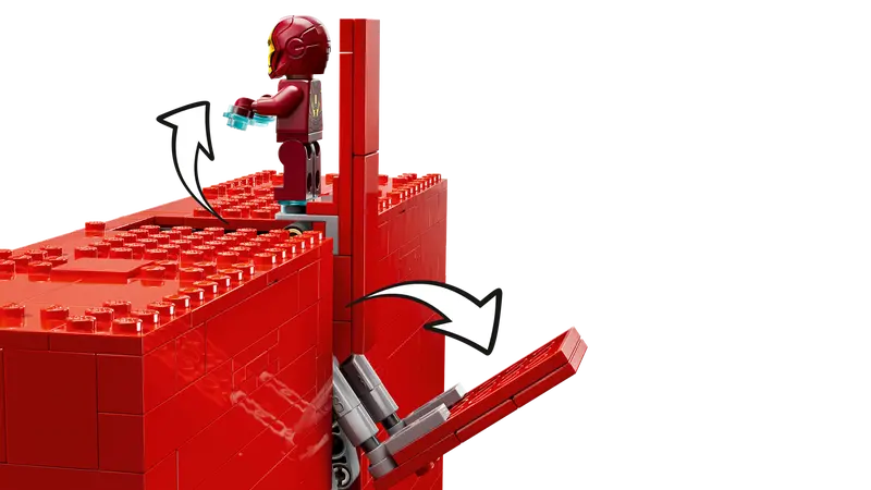 Lego Super Heroes 76313 Logotip in minifigure MARVEL