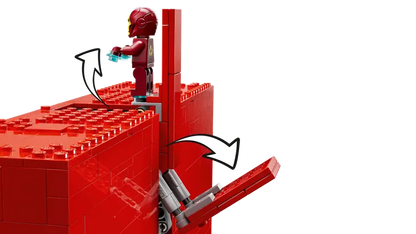 Lego Super Heroes 76313 Logotip in minifigure MARVEL