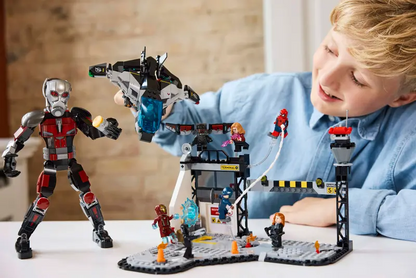 Lego Super Heroes 76314 Stotnik Amerika: Državljanska vojna, akcijska bitka