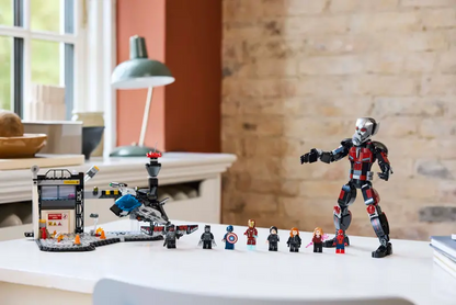 Lego Super Heroes 76314 Stotnik Amerika: Državljanska vojna, akcijska bitka
