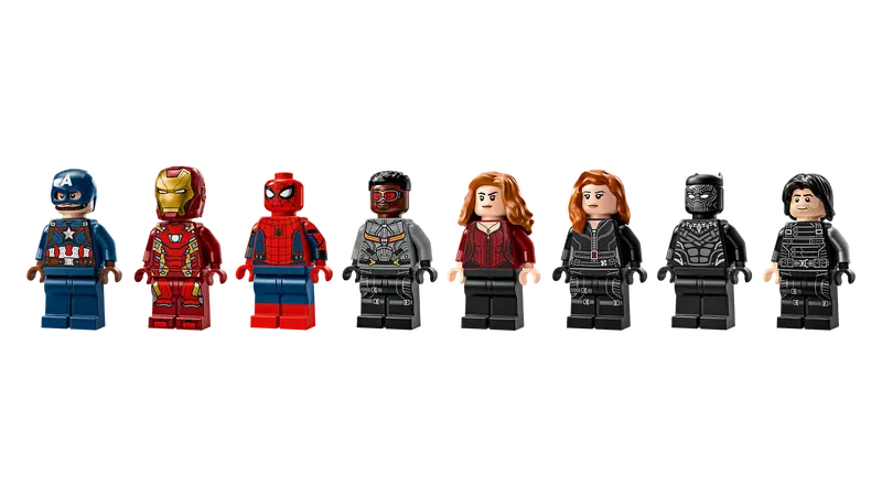 Lego Super Heroes 76314 Stotnik Amerika: Državljanska vojna, akcijska bitka