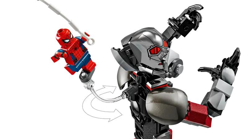Lego Super Heroes 76314 Stotnik Amerika: Državljanska vojna, akcijska bitka