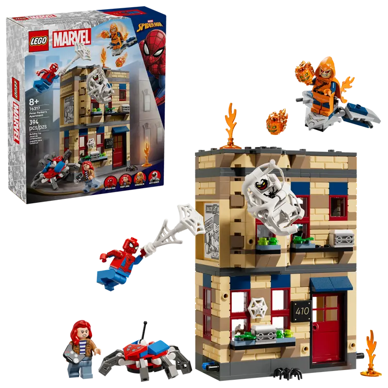 Lego Super Heroes 76317 Stanovanje Petra Parkerja