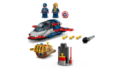 Lego Super Heroes 76319 Stotnik Amerika proti Thanosu