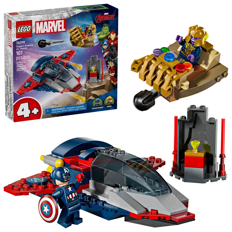 Lego Super Heroes 76319 Stotnik Amerika proti Thanosu