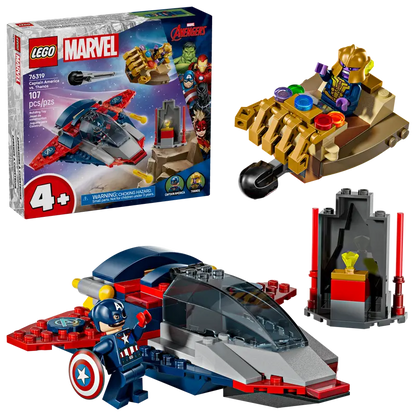 Lego Super Heroes 76319 Stotnik Amerika proti Thanosu