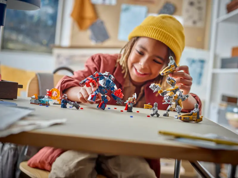 Lego Super Heroes 76322 Maščevalci: Zaključek Thor proti Chitauriju
