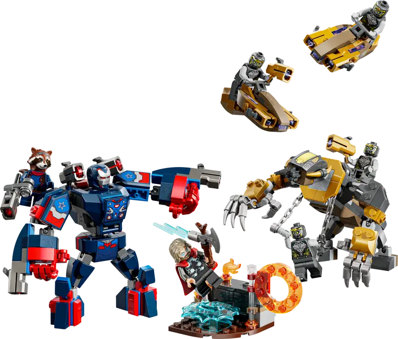 Lego Super Heroes 76322 Maščevalci: Zaključek Thor proti Chitauriju