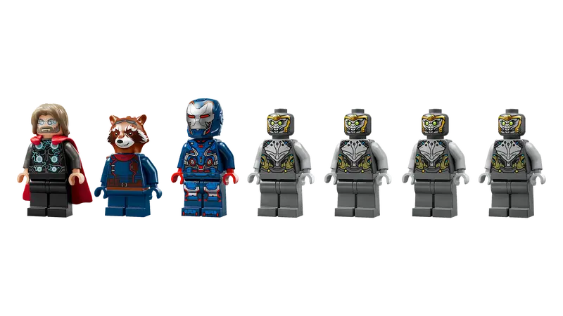Lego Super Heroes 76322 Maščevalci: Zaključek Thor proti Chitauriju