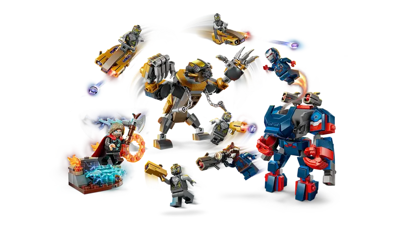 Lego Super Heroes 76322 Maščevalci: Zaključek Thor proti Chitauriju