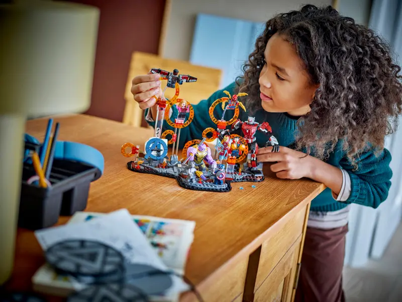 Lego Super Heroes 76323 Maščevalci: Zaključek Končna bitka