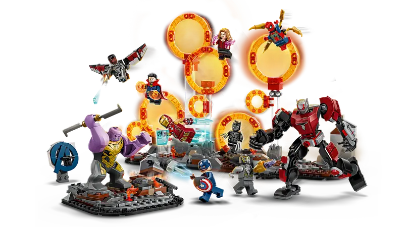 Lego Super Heroes 76323 Maščevalci: Zaključek Končna bitka