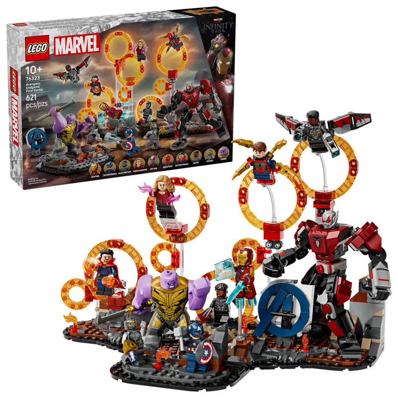 Lego Super Heroes 76323 Maščevalci: Zaključek Končna bitka