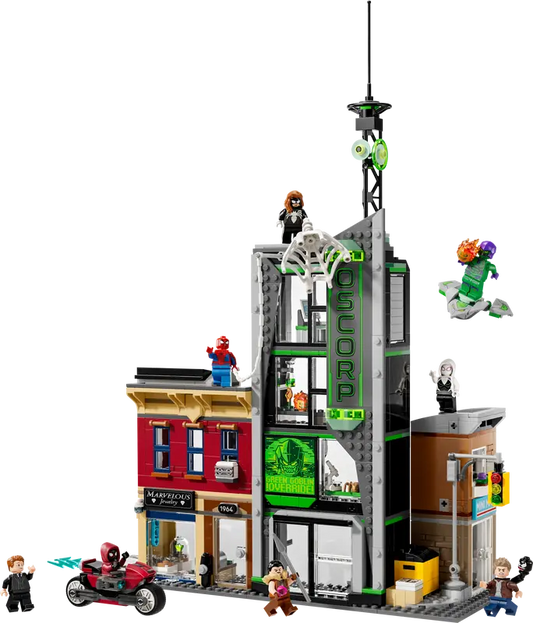 Lego Super Heroes 76324 Spider-Man proti Oscorp