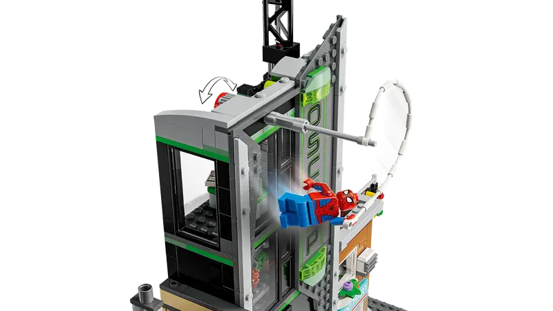 Lego Super Heroes 76324 Spider-Man proti Oscorp