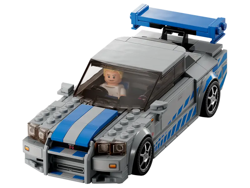 Lego Speed Champions 76917 2 Fast 2 Furious Nissan Skyline GT-R (R34)