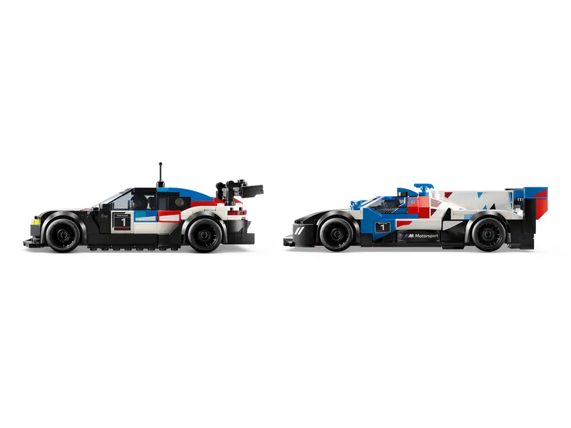 Lego Speed Champions 76922 Dirkalna avtomobila BMW M4 GT3 in BMW M Hybrid V8