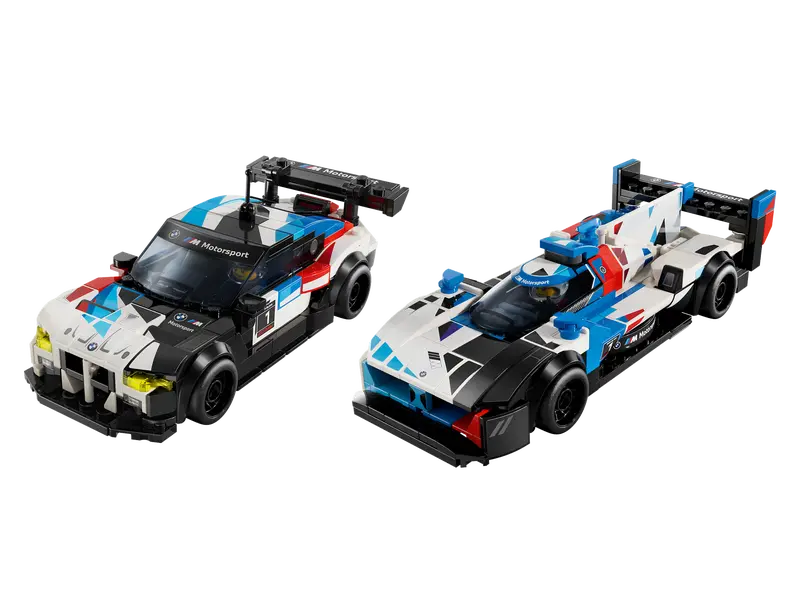 Lego Speed Champions 76922 Dirkalna avtomobila BMW M4 GT3 in BMW M Hybrid V8